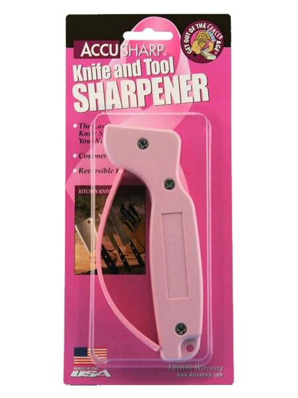 AccuSharp Pink Knife Sharpener AccuSharp Pink Knife Sharpener -Tactical Apparel Store accusharp pink knife sharpener acc009 90393.1601550660