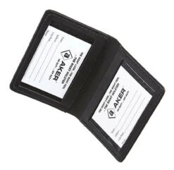 Aker Model 596 Double Window I.D. Case