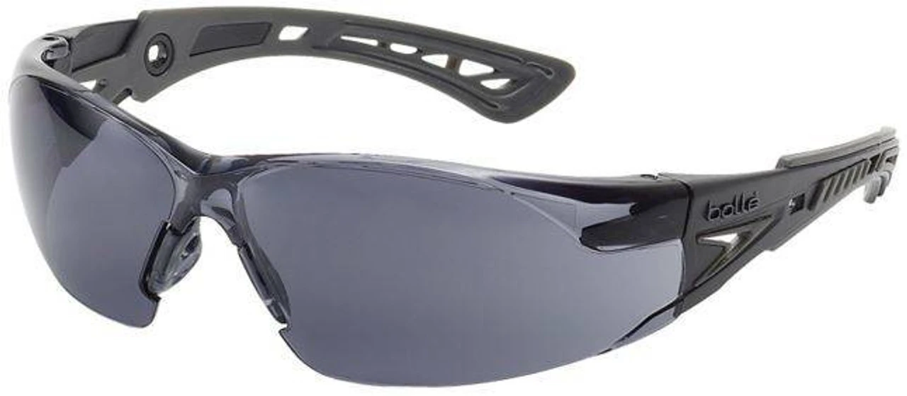 Bolle Rush+ Safety Glasses with Smoke PC ASAF Platinum Lenses Bolle Rush+ Safety Glasses With Smoke PC ASAF Platinum Lenses -Tactical Apparel Store bolle rush safety glasses with smoke pc asaf platinum lenses 40208 bo 66380.1601502282