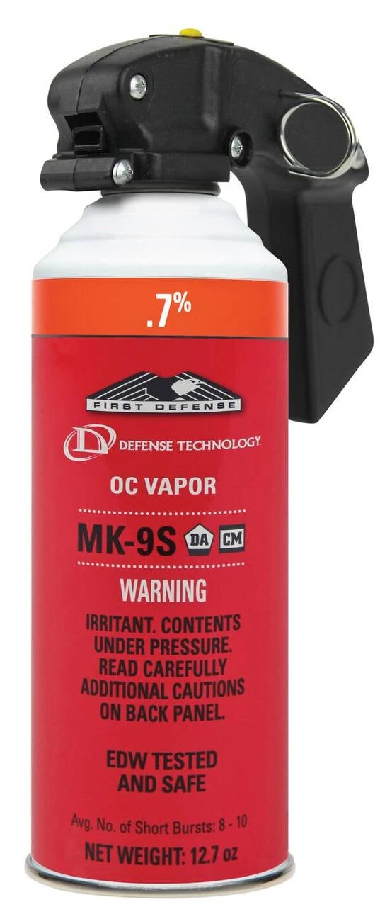 Defense Technology First Defense .7% MK-9S HV Vapor OC Aerosol Defense Technology First Defense .7% MK-9S HV Vapor OC Aerosol -Tactical Apparel Store defense technology first defense .7percent mk 9s hv vapor oc aerosol dt 43896 49498.1601560591