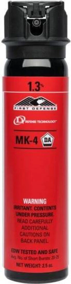Defense Technology First Defense 1.3% MK-4 Gel OC Aerosol