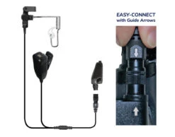 Earphone Connection Cougar Black Diamond 2-Wire Surveillance Kit -Tactical Apparel Store earphone connection cougar black diamond 2 wire surveillance kit cougar ec mic 11577.1621556133