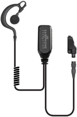 Earphone Connection Falcon Earhook Lapel Microphone