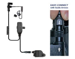 Earphone Connection Hawk Black Diamond Tactical Easy Connect Lapel Microphone -Tactical Apparel Store earphone connection hawk black diamond tactical easy connect lapel microphone hawk ec mic 00372.1621556157