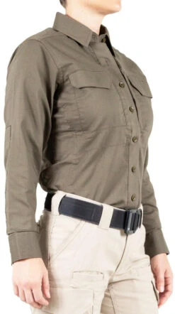 First Tactical Women V2 Tactical Long Sleeve Shirt 121006 -Tactical Apparel Store first tactical women v2 tactical long sleeve shirt 121006 121006 04867.1626805068
