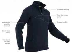 First Tactical Women's 1/4 Zip Cotton Job Shirt 128507 -Tactical Apparel Store first tactical womens 14 zip cotton job shirt 128507 54280.1601551261