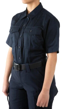 First Tactical Women's Cotton Station Short Sleeve Shirt -Tactical Apparel Store first tactical womens cotton station short sleeve shirt 122008 01653.1691907259