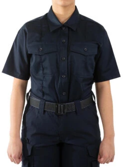 First Tactical Women's Cotton Station Short Sleeve Shirt -Tactical Apparel Store first tactical womens cotton station short sleeve shirt 122008 48917.1691907052