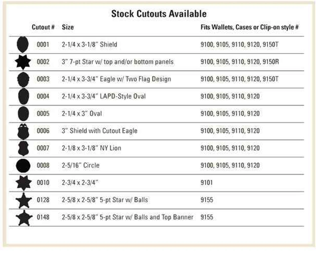 Hero's Pride Bi-fold Badge Case with ID window Hero's Pride Bi-fold Badge Case With ID Window -Tactical Apparel Store heros pride bi fold badge case with id window 9100 46534.1599165675