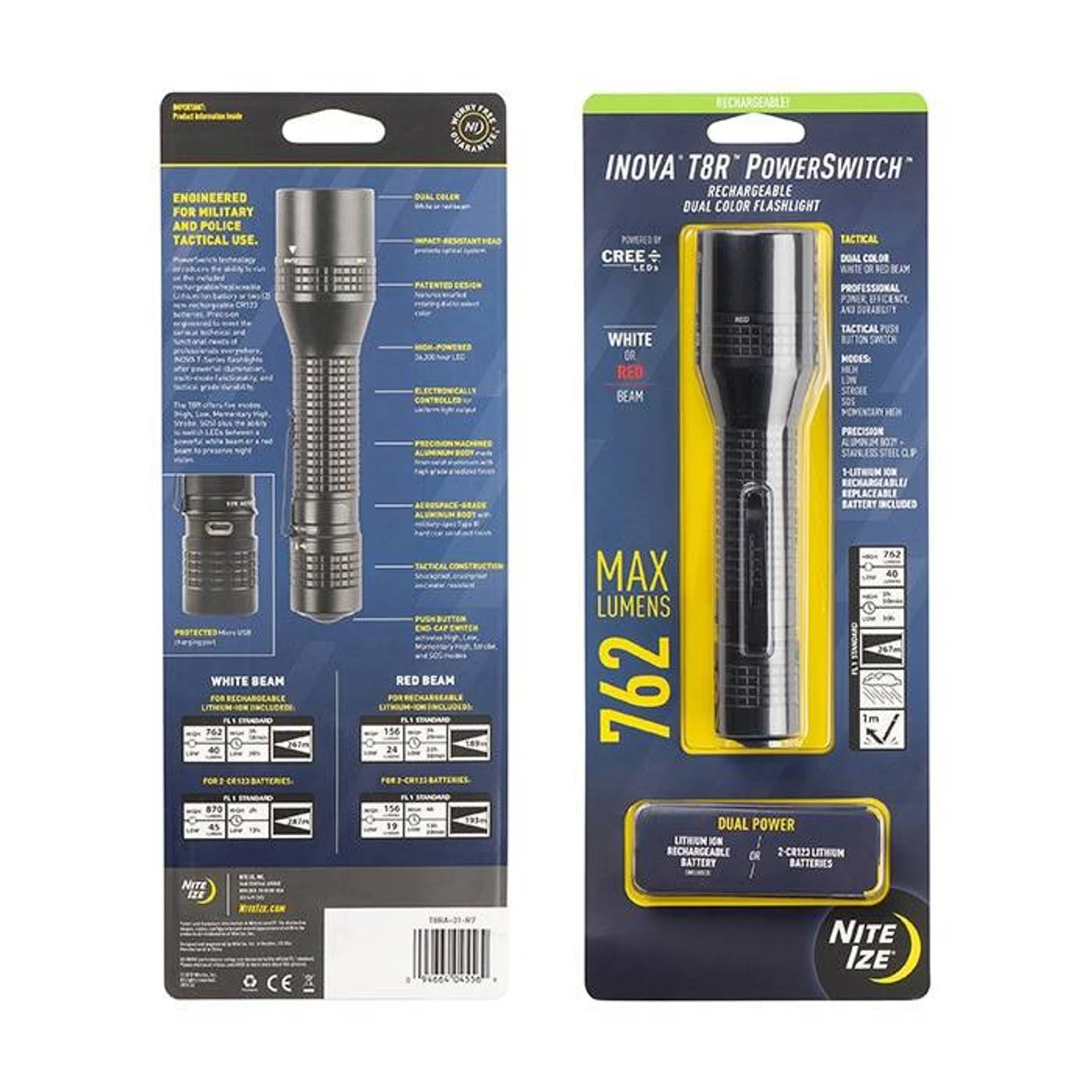 Inova T8R PowerSwitch Rechargeable Dual Color LED Flashlight Inova T8R PowerSwitch Rechargeable Dual Color LED Flashlight -Tactical Apparel Store inova t8r powerswitch rechargeable dual color led flashlight t8ra 01 r7 41656.1601551345