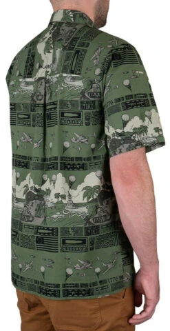 LA Police Gear 5 Branches Tactical Tiki™ Short Sleeve Button Up Shirt -Tactical Apparel Store la police gear 5 branches tactical tiki short sleeve button up shirt sstiki5branch 01984.1623591638