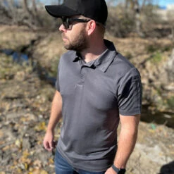 LA Police Gear Atlas™ Short Sleeve Tencel Polo Shirt -Tactical Apparel Store la police gear atlas short sleeve tencel polo shirt atlas polo 05936.1642768654