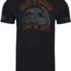 LA Police Gear Death Is Certain Glow In The Dark T-Shirt -Tactical Apparel Store la police gear death is certain t shirt deathiscertain 17329.1634202391