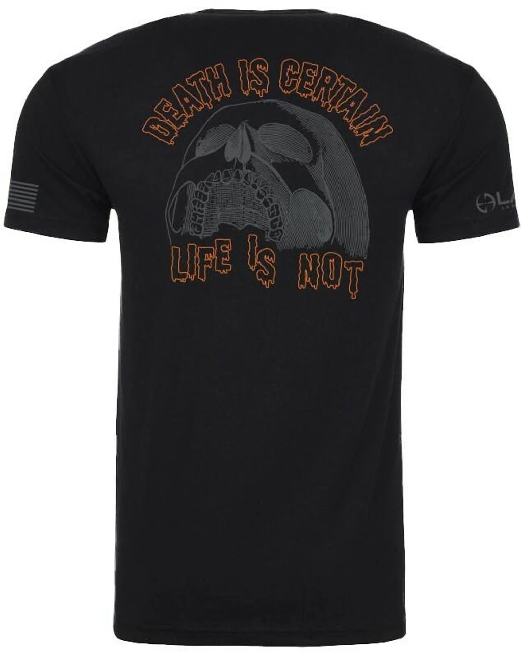 LA Police Gear Death Is Certain Glow in the Dark T-Shirt LA Police Gear Death Is Certain Glow In The Dark T-Shirt -Tactical Apparel Store la police gear death is certain t shirt deathiscertain 17329.1634202391