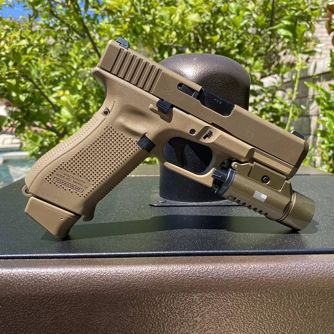 LA Police Gear FDE SlideRail XWL Tactical WeaponLight LA Police Gear FDE SlideRail XWL Tactical WeaponLight -Tactical Apparel Store la police gear fde sliderail xwl tactical weaponlight fl xwl01 fde 63344.1601529167