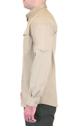 LA Police Gear Men's Long Sleeve Battle Rattle Stretch Field Shirt -Tactical Apparel Store la police gear mens long sleeve battle rattle stretch field shirt lsbrfs 20783.1681493924