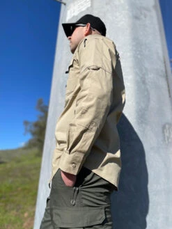 LA Police Gear Men's Long Sleeve Battle Rattle Stretch Field Shirt -Tactical Apparel Store la police gear mens long sleeve battle rattle stretch field shirt lsbrfs 37778.1683949830