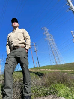 LA Police Gear Men's Long Sleeve Battle Rattle Stretch Field Shirt -Tactical Apparel Store la police gear mens long sleeve battle rattle stretch field shirt lsbrfs 73966.1683950118