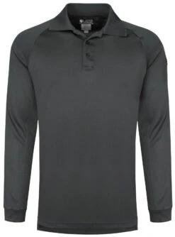 LA Police Gear Men's Long Sleeve Operator Tact Performance Polo -Tactical Apparel Store la police gear mens long sleeve operator tact performance polo pps2011ls 83924.1637562987