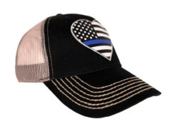 LA Police Gear Shimmer TBL Heart Hat