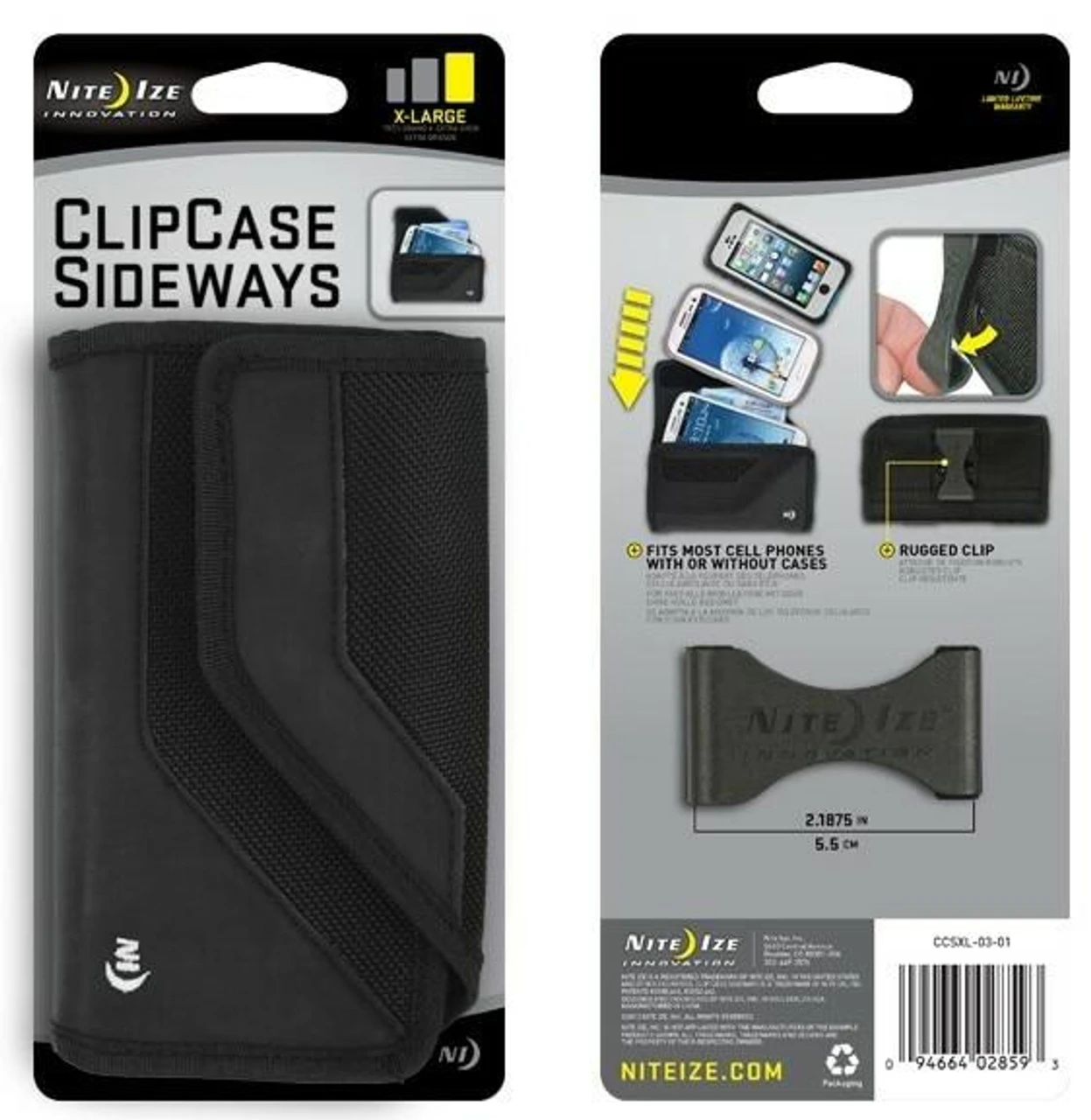 Nite Ize Clip Case Sideways Universal Rugged Holster XL Nite Ize Clip Case Sideways Universal Rugged Holster XL -Tactical Apparel Store nite ize clip case sideways xl black universal rugged holster ccsxl 03 01 05016.1607031823