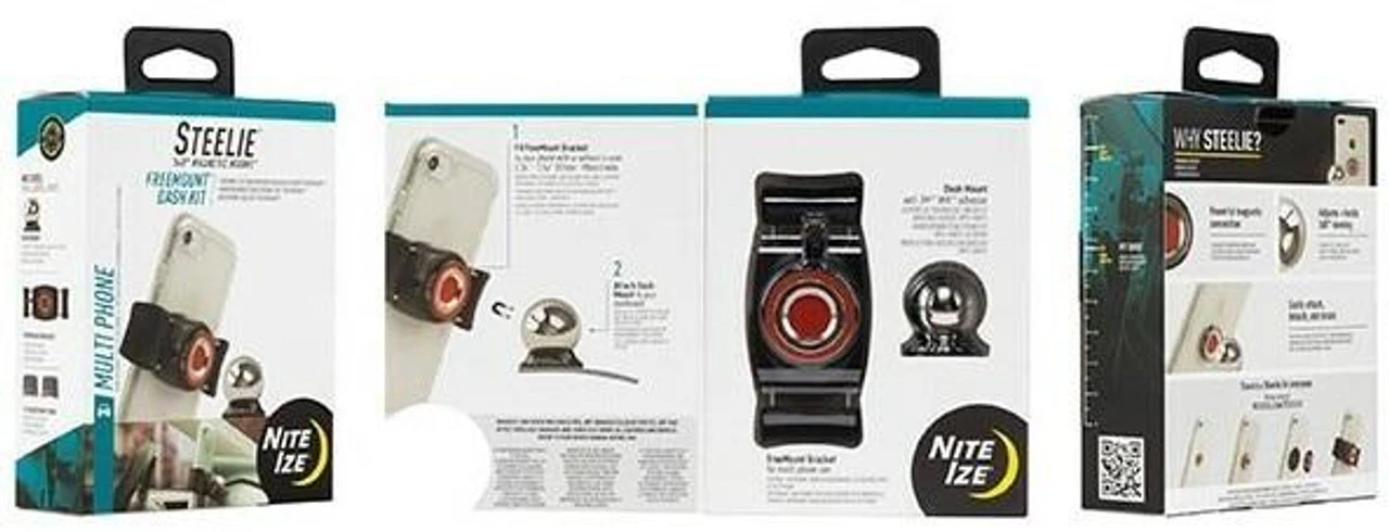 Nite Ize Steelie FreeMount Dash Kit Nite Ize Steelie FreeMount Dash Kit -Tactical Apparel Store nite ize steelie freemount dash kit stfd 01 r8 46712.1607988744