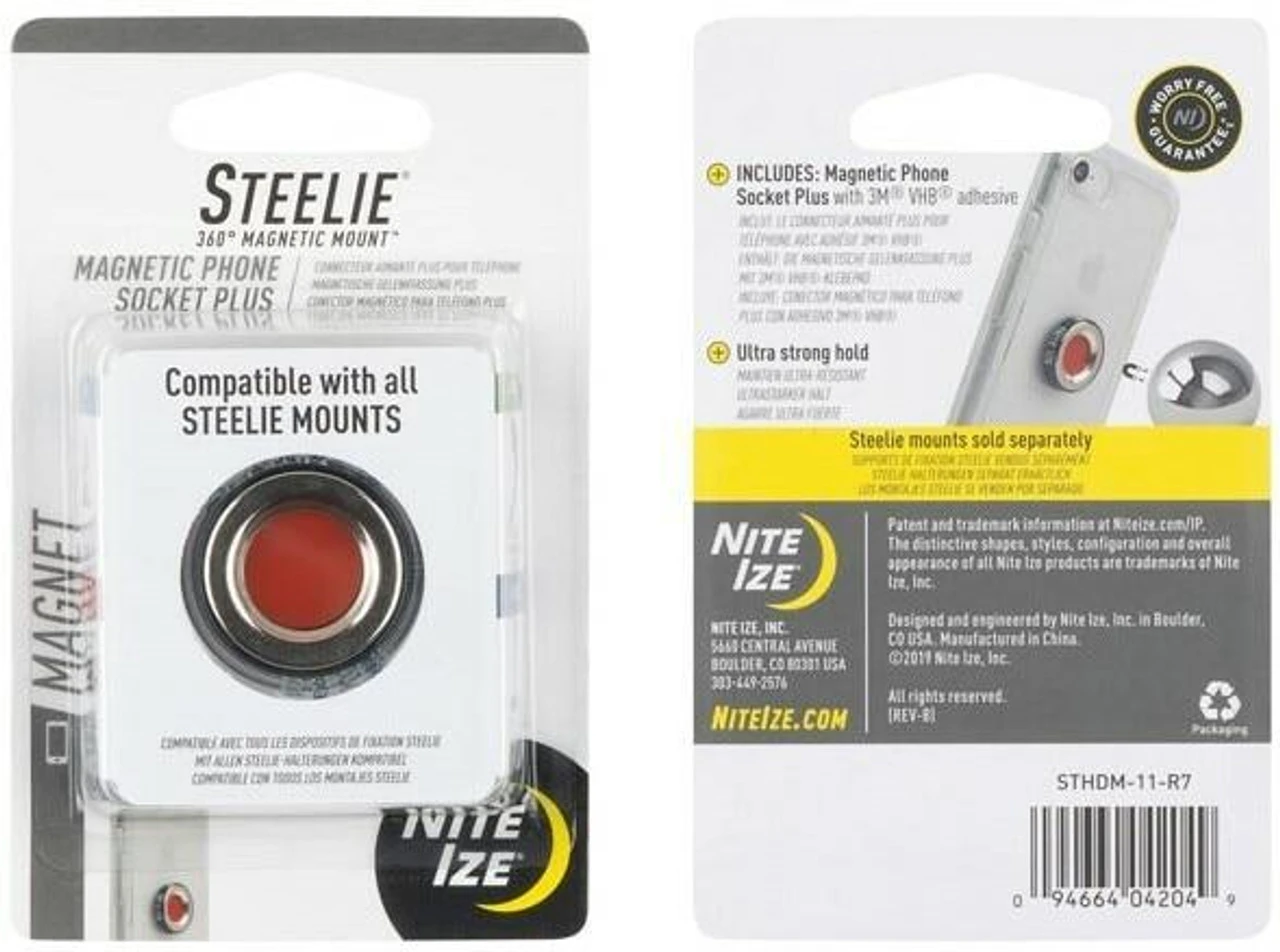 Nite Ize Steelie Magnetic Phone Socket Plus Nite Ize Steelie Magnetic Phone Socket Plus -Tactical Apparel Store nite ize steelie magnetic phone socket plus sthdm 11 r7 41941.1608075283