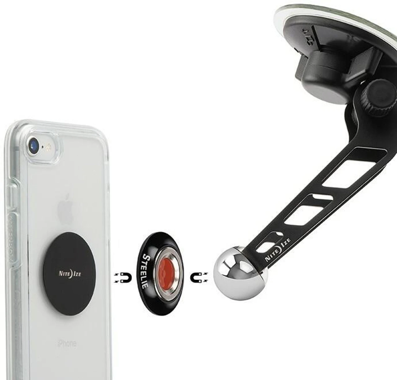 Nite Ize Steelie Orbiter Magnetic Socket + Metal Plate Nite Ize Steelie Orbiter Magnetic Socket + Metal Plate -Tactical Apparel Store nite ize steelie orbiter magnetic socket metal plate sto 01 r7 65627.1608249559