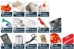 North American Rescue EMS Rapid Deplyment Kit -Tactical Apparel Store north american rescue ems rapid deplyment kit 80 0151 63618.1602578591