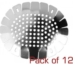 North American Rescue Fox Eye Shield Without Garter-Pack Of 12