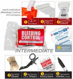 North American Rescue Public Access Bleeding Control 8-Pack-Vacuum Sealed -Tactical Apparel Store north american rescue public access bleeding control 8 pack vacuum sealed pabc8p 24914.1602584213