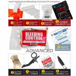 North American Rescue Public Access Bleeding Control Clear Station-8-Pack-Vacuum Sealed -Tactical Apparel Store north american rescue public access bleeding control clear starion 8 pack vacuum sealed pabccs 72870.1683217999