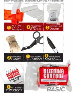North American Rescue Public Individual Bleeding Control Kit-Vacuum Sealed -Tactical Apparel Store north american rescue public individual bleeding control kit vacuum sealed paibck 82658.1602584836