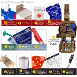 North American Rescue TCCC/TECC Training Module Skills/IFAK Combo -Tactical Apparel Store north american rescue tccctecc training module skillsifak combo 85 0740 91024.1602578108