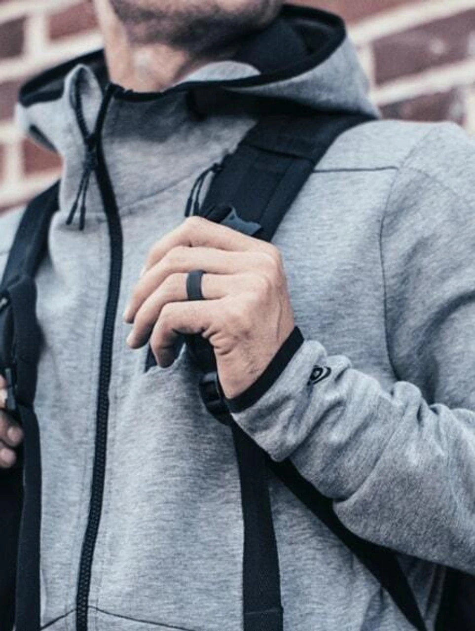 Qalo Men's Black Crosshatch Q2X Ring QS9-MHK Qalo Men's Black Crosshatch Q2X Ring QS9-MHK -Tactical Apparel Store qalo mens black crosshatch q2x ring qs9 mhk qs9 mhk 22137.1646487282