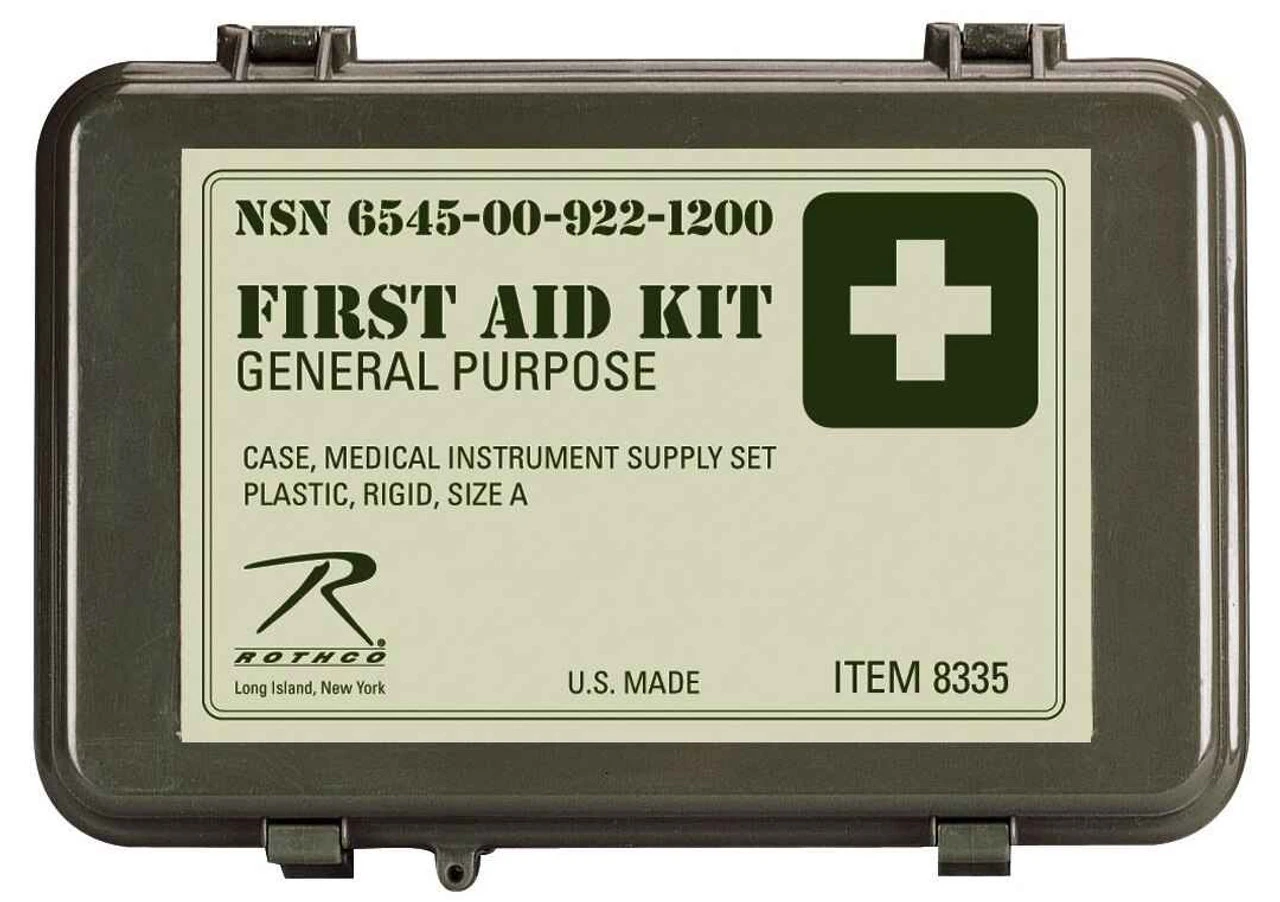 Rothco General Purpose First Aid Kit Rothco General Purpose First Aid Kit -Tactical Apparel Store rothco general purpose first aid kit 8335 99886.1599160432