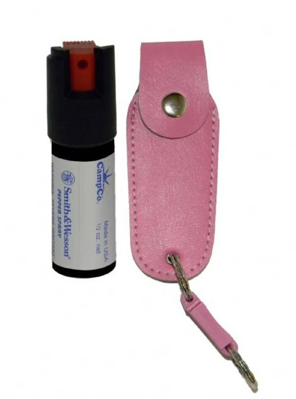 Smith & Wesson 1/2 oz. Pepper Spray in Leather Holster Smith & Wesson 1/2 Oz. Pepper Spray In Leather Holster -Tactical Apparel Store smith and wesson 12 oz pepper spray in leather holster 1203 sw 40990.1603752145