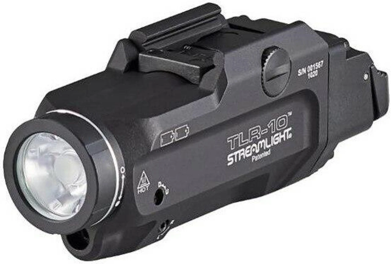 Streamlight TLR-10 FLEX Low-Profile Rail-Mounted Tactical Gun Light With Integrated Laser Streamlight TLR-10 FLEX Low-Profile Rail-Mounted Tactical Gun Light With Integrated Laser -Tactical Apparel Store streamlight tlr 10 flex low profile rail mounted tactical gun light with integrated laser 69470 44574.1611200296