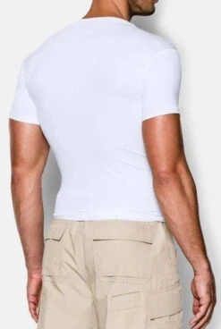 Under Armour Men's Tactical HeatGear Compression V-Neck T-Shirt -Tactical Apparel Store under armour heatgear v neck t shirt 1216010 62933.1601551008